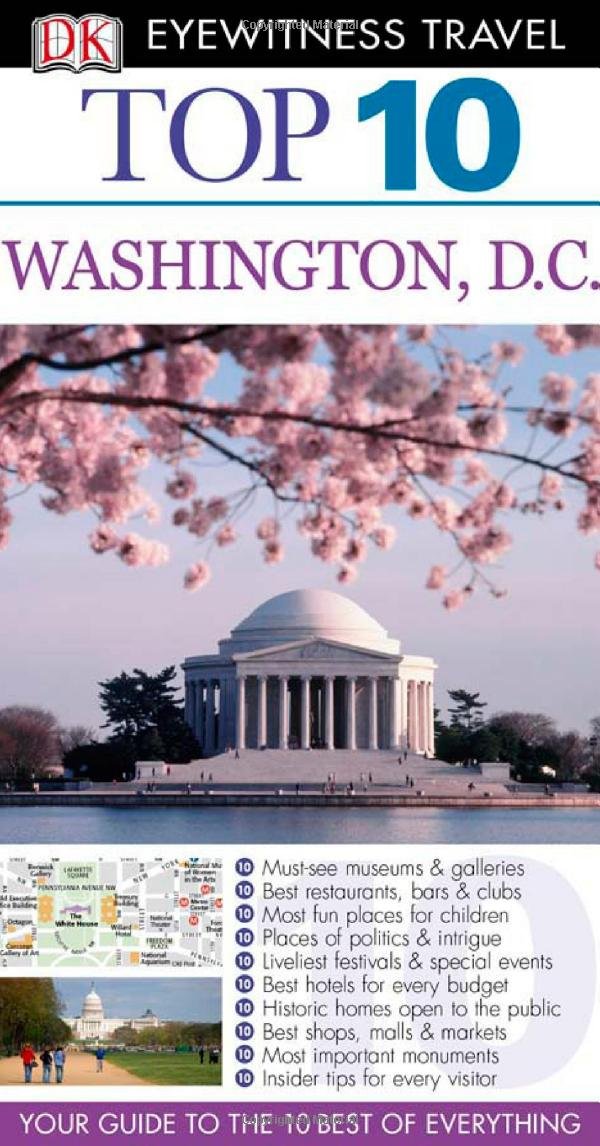 Buy Top 10 Washington DC (Eyewitness Top 10 Travel Guide) — BookShops.in