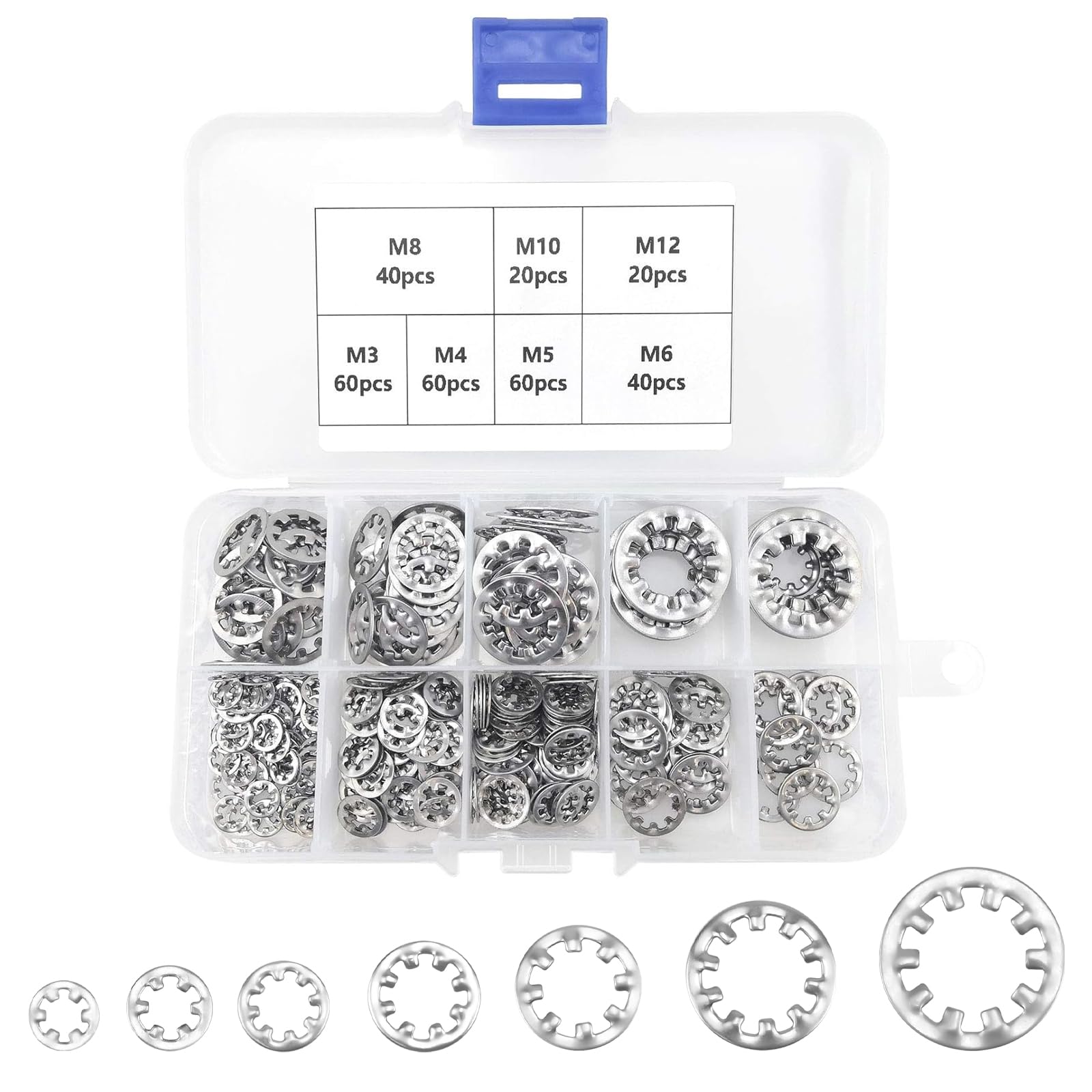 Porcas De Rebite Insere Durável Alta Resistência M3/M4/M5/M6/M8/M10/M12 - Faz a Boa