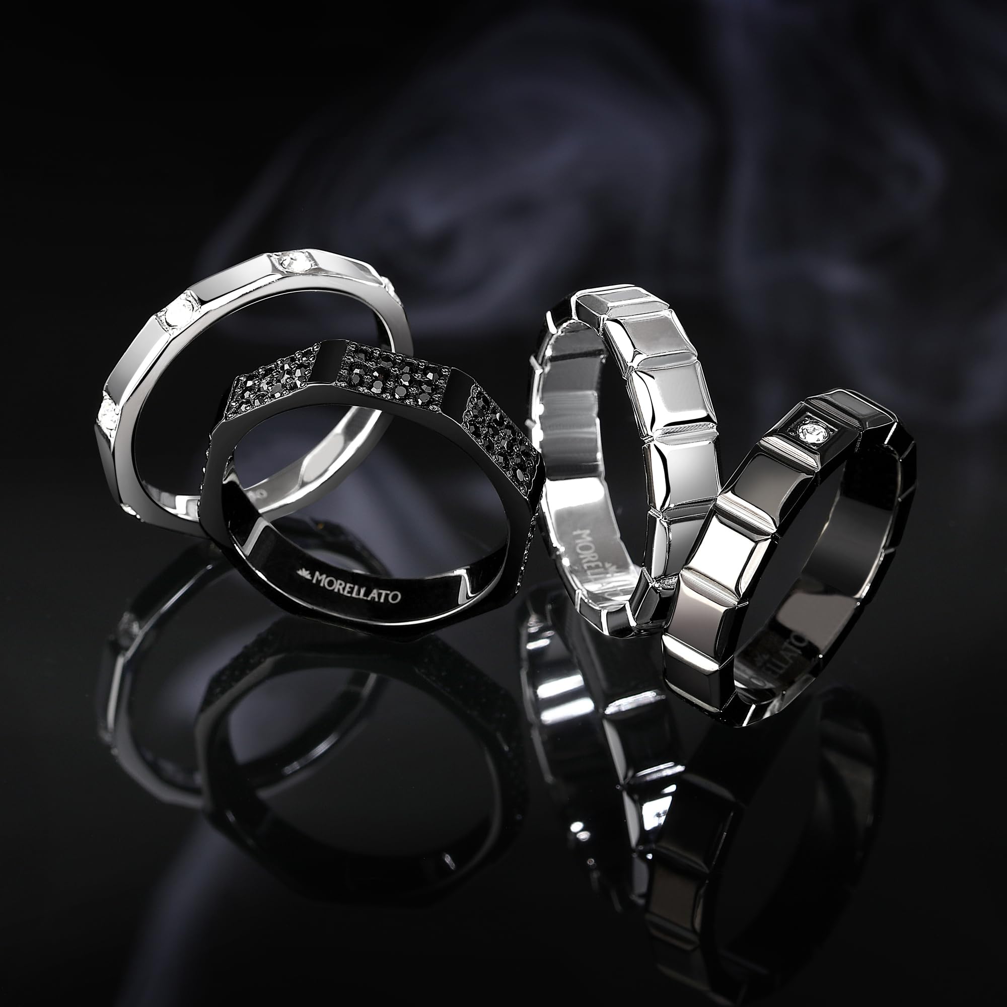 Morellato Anello da uomo Motown in acciaio inox - SALS83023