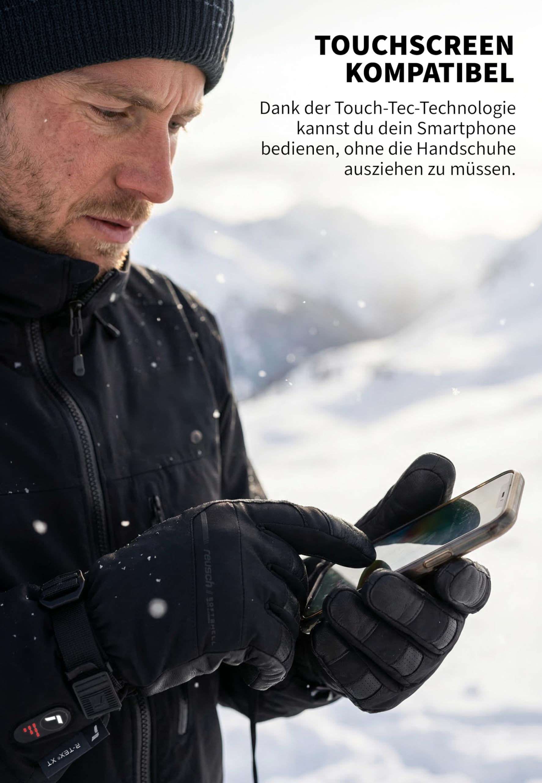 Reusch beheizbare Skihandschuhe für Herren & Damen | touchscreenfähig