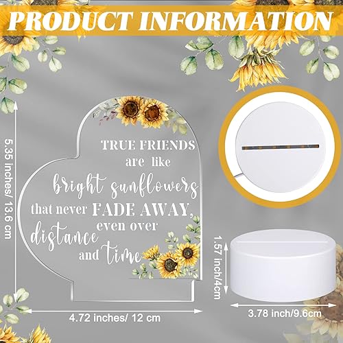 Miniatura 9 de Jetec Regalos para amigas cristianas de cumpleaños regalo religioso luz nocturna inspiradora para cumpleaños lámpara de vacaciones regalo para mi