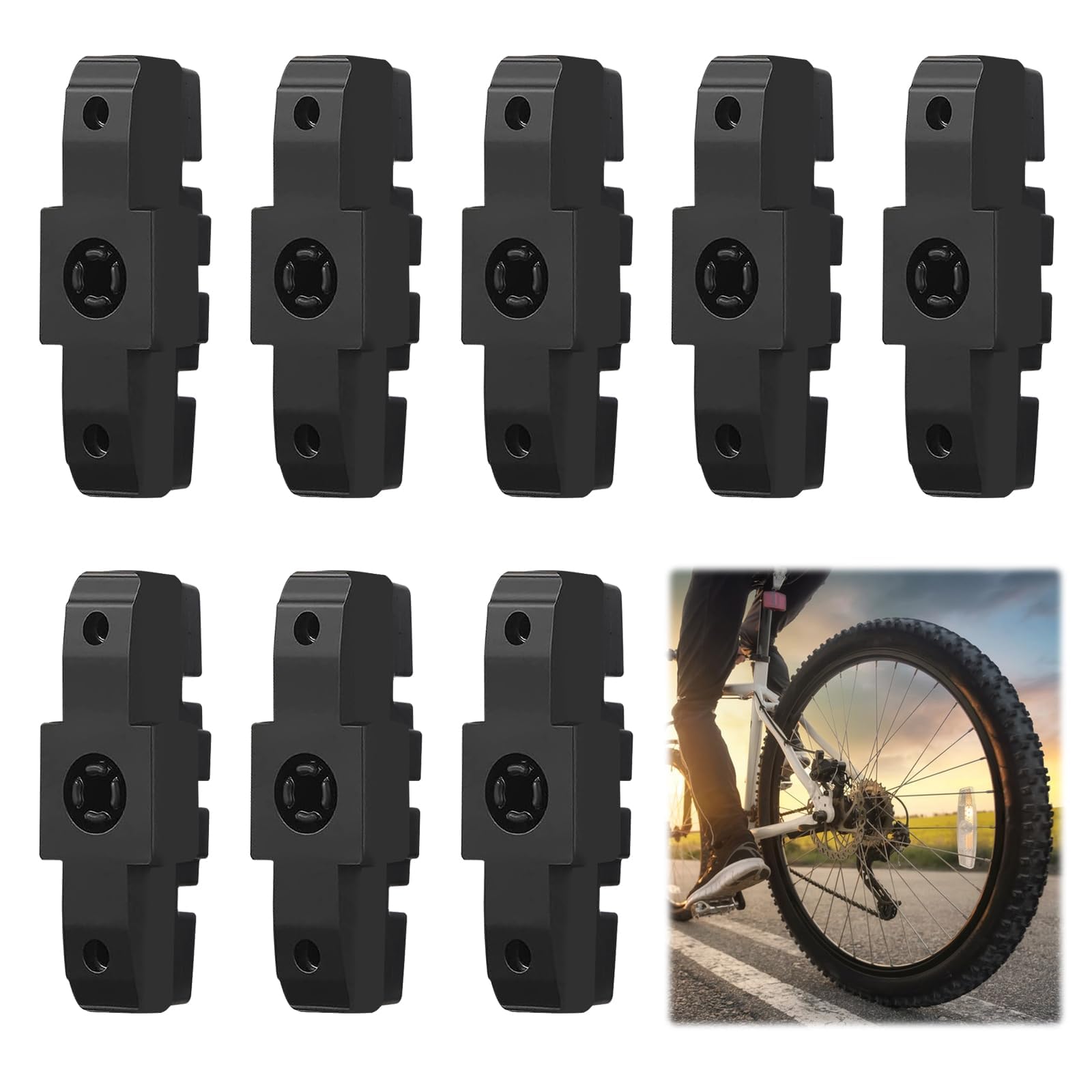 Patin De Frein Velo Plaquettes De Frein MT600 Pour Vélo Électrique DYISLAND | Compatibles LD-200PLUS Et LD4X-600 Plaquettes De Frein Avant