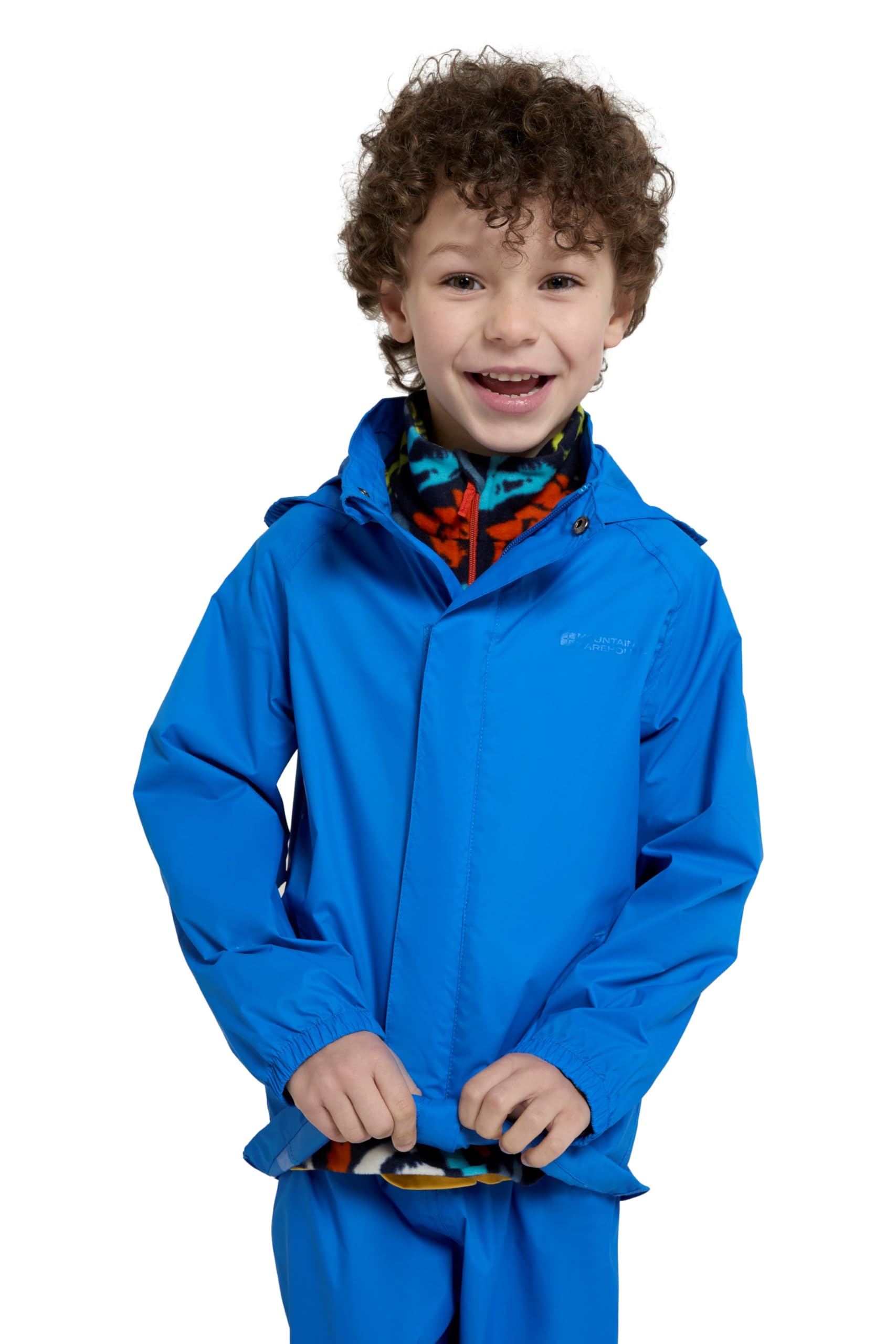 Mountain Warehouse Cobalt Pakka Kids Waterproof Rain Jacket 2-3Y