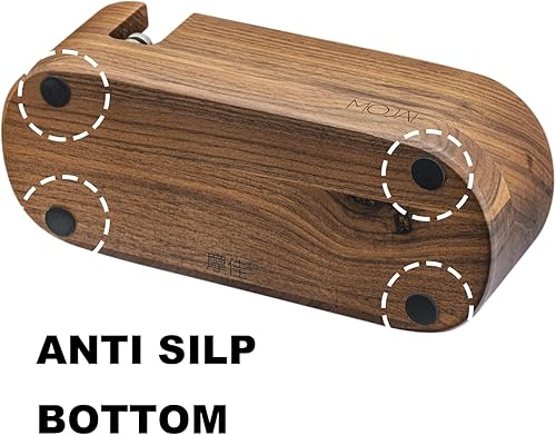 Miniatura 5 de MOJAE - Kit de accesorios de espresso (estación de tampón de nogal y cajón de caja de golpe), herramientas multiusos para barista casero, se adapta