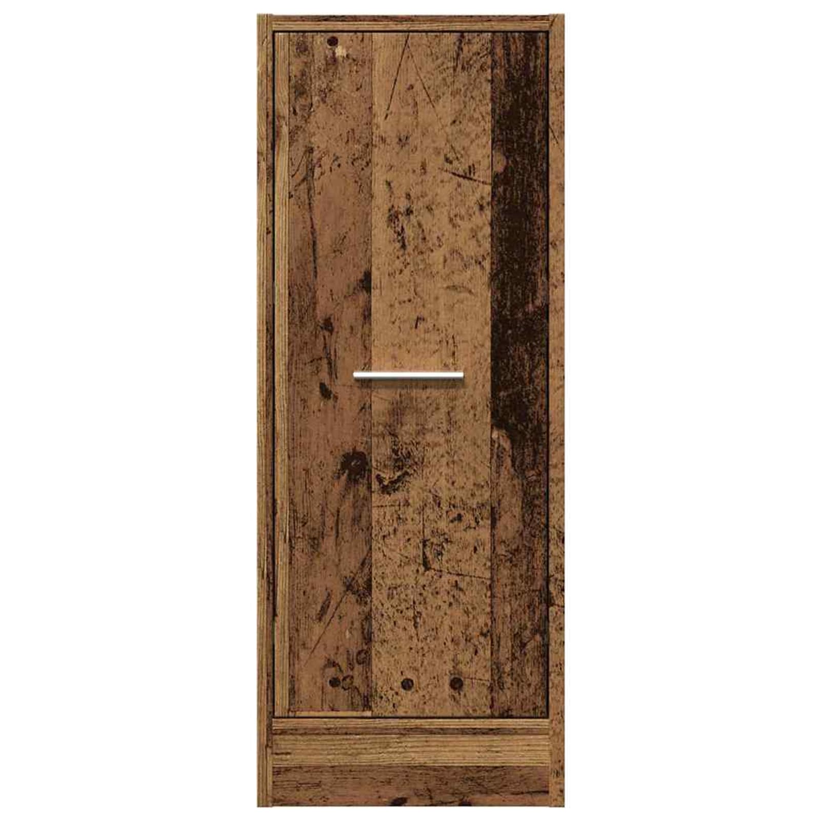 Armadietto per farmacie, 30 x 41 x 77,5 cm, in legno effetto legno anticato, con due cassetti estraibili, salvaspazio e versatile