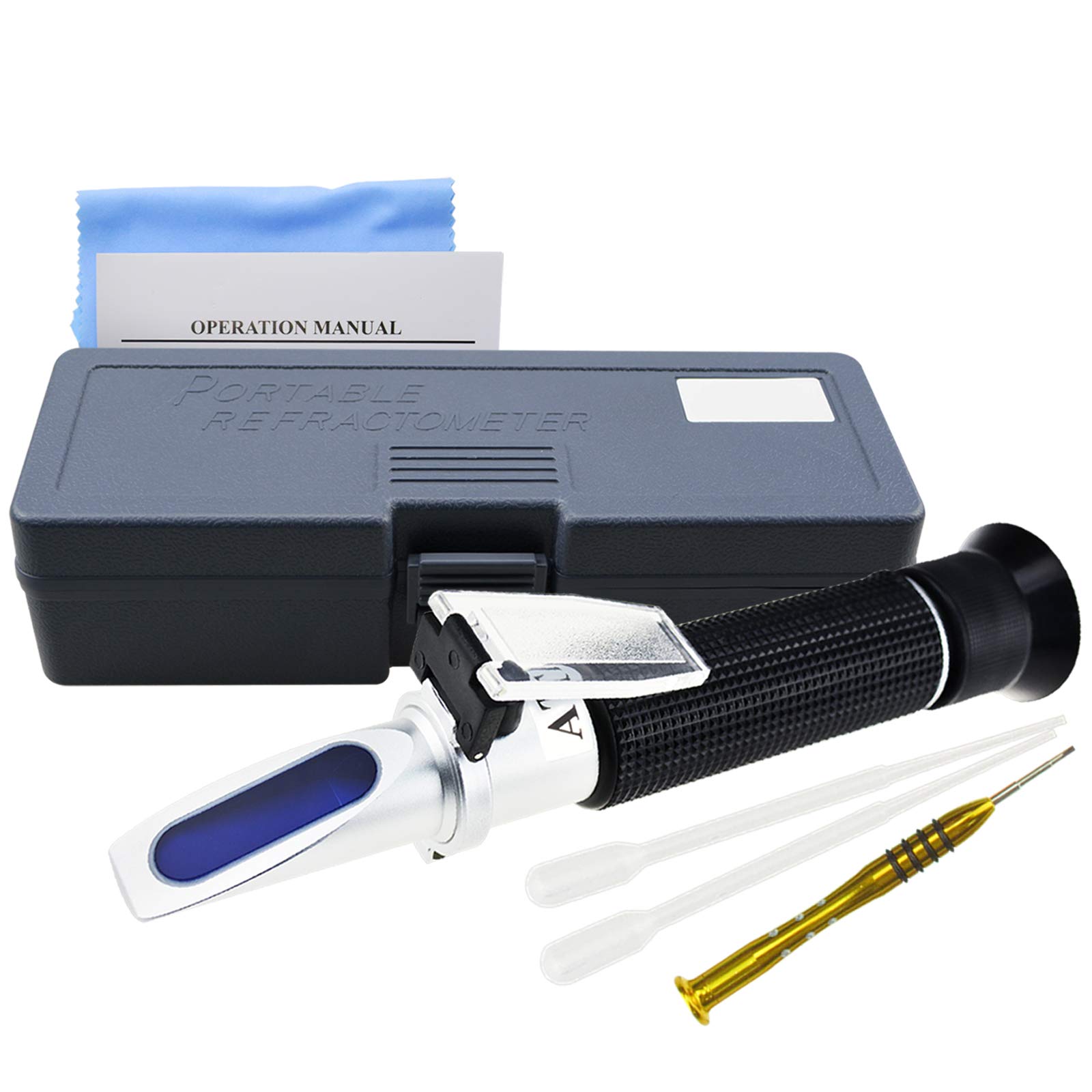 Portable Clinical Refractometer with ATC for Urine Specific Gravity RI