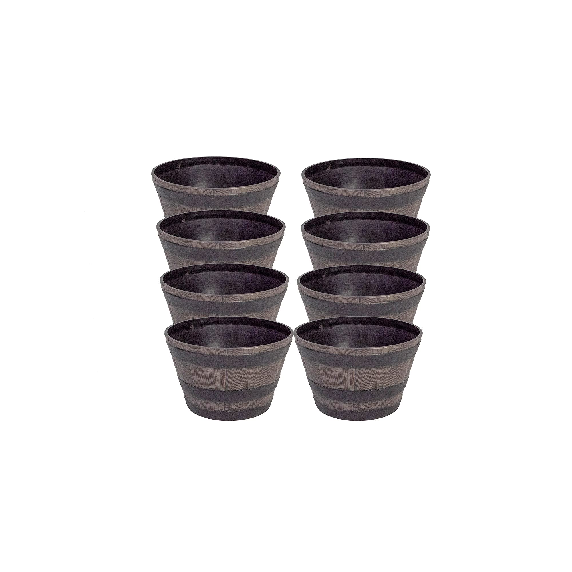 Garden Gear - Barrel Effect Planter - Extra Small - Brown