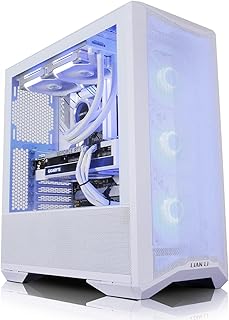 ADMI Gaming PC: AMD Ryzen 7 5800X CPU | NVIDIA GeForce RTX 4070 Ti | 16GB 3600MHz LPX | ASUS B550 Plus | 1TB gen4 NVME | Lian Li Lancool II Mesh C White | Windows 11