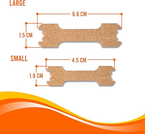 Miniatura 6 de Dispositivo antironquidos para diferentes tipos de ronquidos (paquete de 30) - Viene con rejillas de ventilación, clips de nariz y tiras nasales -