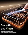 for iPhone 17 Pro Max Screen Protector, 3 Pack, Military Grade Shatterproof, [Full Coverage] [Scratch Resistant] 9H+ Hardness Tempered-Glass Film, HD Clear, 6.9 inch