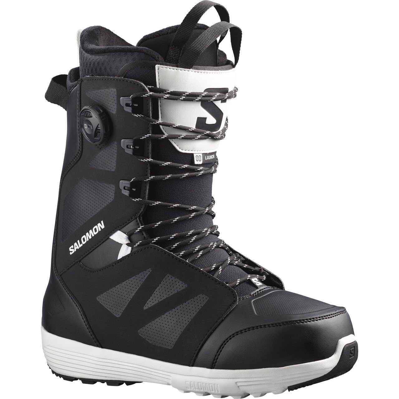 Amazon | Salomon Launch Lace SJ Boa Boot、ブラック/ブラック