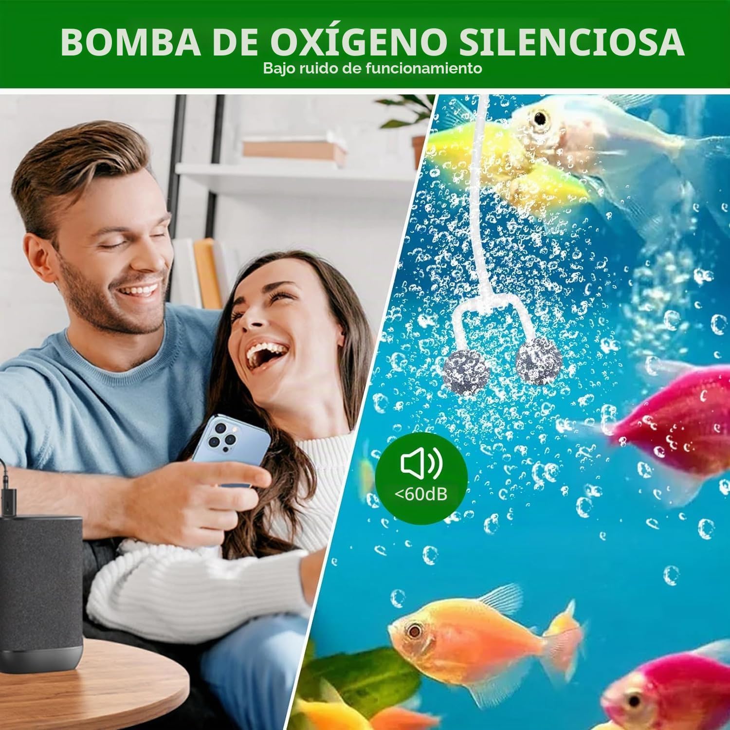 Aireador Solar para Estanques Con Bomba de Aire, 3 Modos (18H/36H/72H), 4 W y 2200 mAh, Regulador de Burbujas para Uso Al Aire Libre