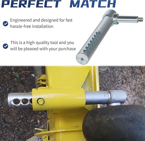 Miniatura 4 de AM131288 Ajuste para brazo de rueda de cortacésped John Deere, utilizado en la posición delantera derecha de cortacéspedes 54C y 62C, compatible con