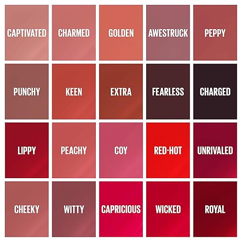 Vista 80 de Maybelline New York SuperStay Vinyl Ink - Labial líquido de larga duración, sin transferencia, color altamente pigmentado y brillo instantáneo, 10