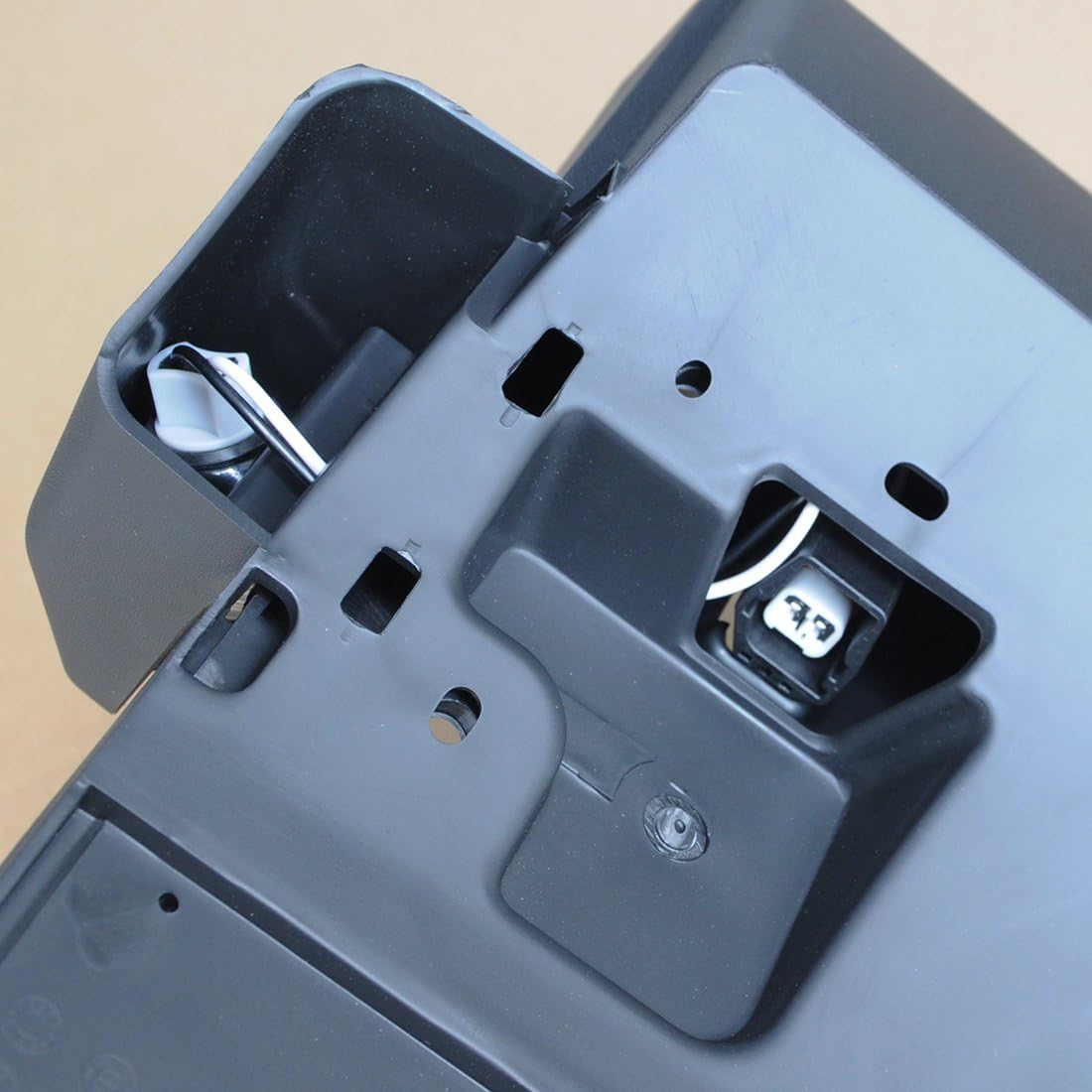 Sunny Compatible for Rear License Plate Holder Bracket Black Mount for 07-2015 Wrangler JK