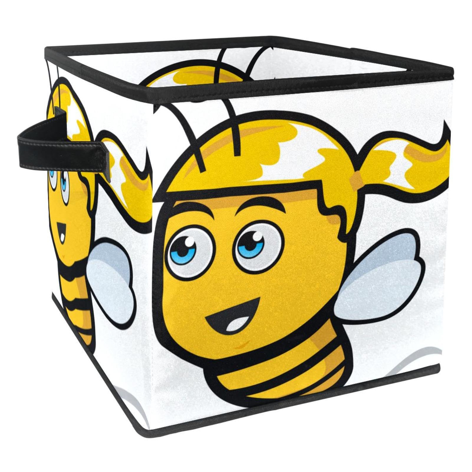 Cube de rangement en tissu pour organiser les jouets et vêtements de chambre
