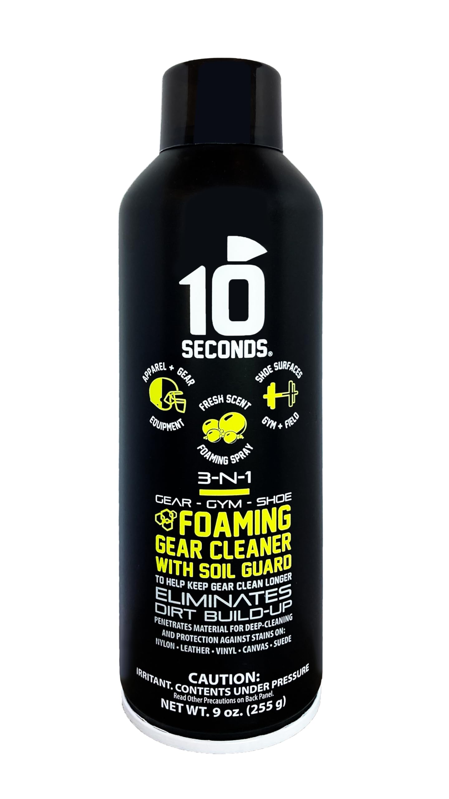 10 Seconds Foam Cleaner: Cleans sneakers, shoes, bags, sports gear and upholstery. Versatile stain remover, sneaker cleaner, shoe foam cleaner, best Ugg cleaner, best suede cleaner for shoes and boots