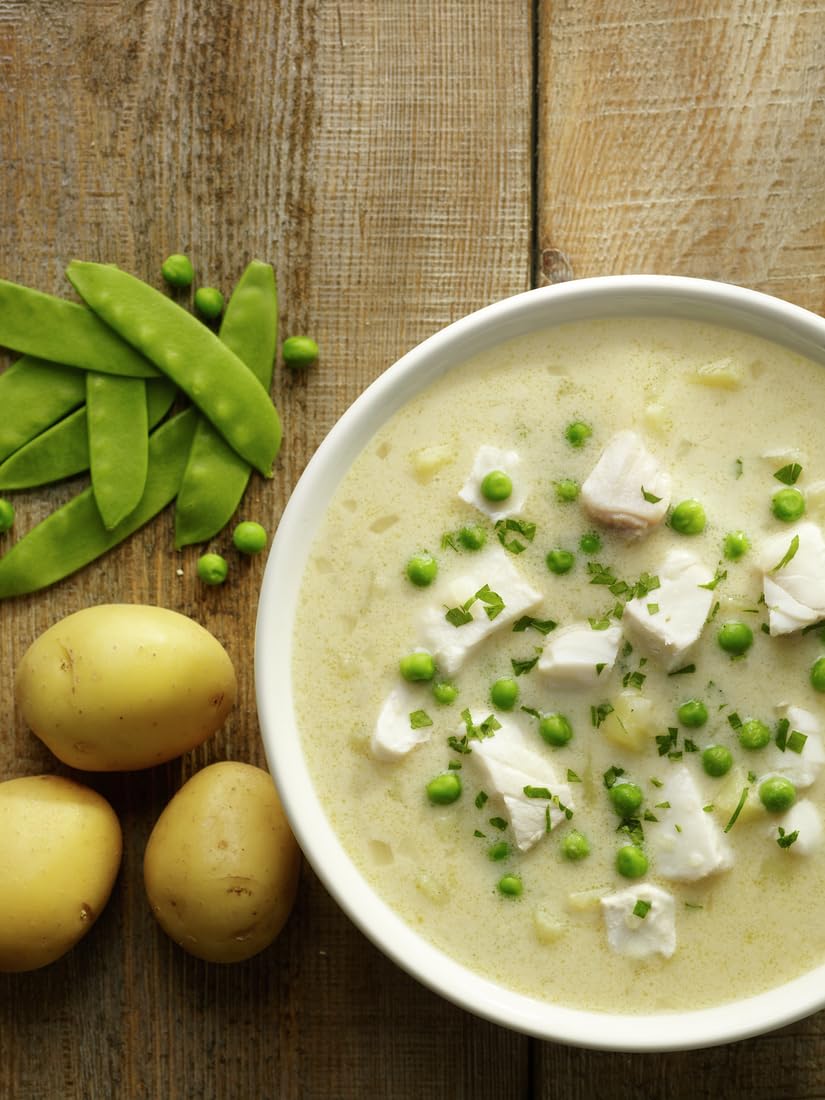 Knorr Professional Soup du Jour Potato Chowder Soup Mix 0g Trans Fat per Serving, Just Add Water, 1 Count (Pack of 4)