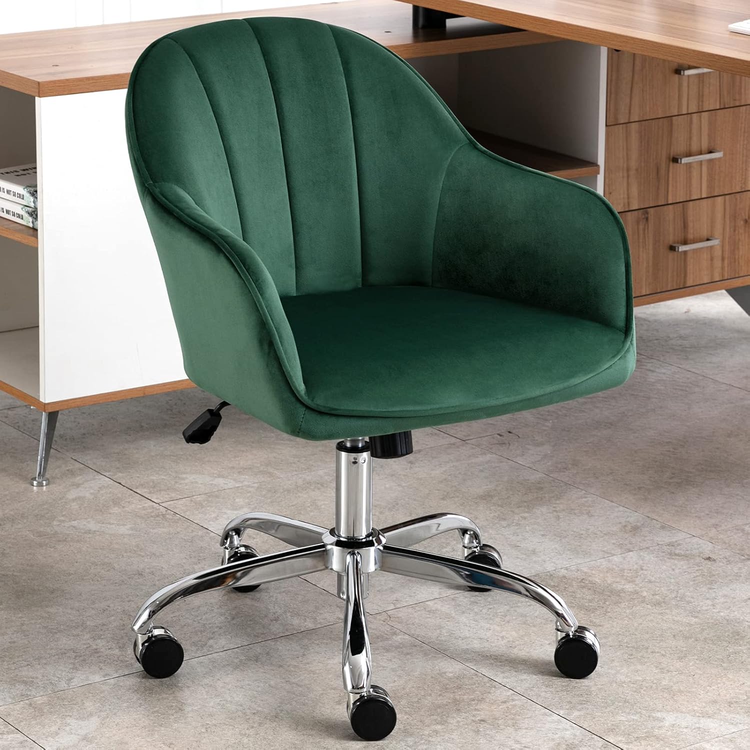 Buy Jl Furniture Modern Velvet Desk Office Task Chair Cute Vanity Buy Jl Furniture Modern Velvet Desk Office Task Chair Cute Vanity