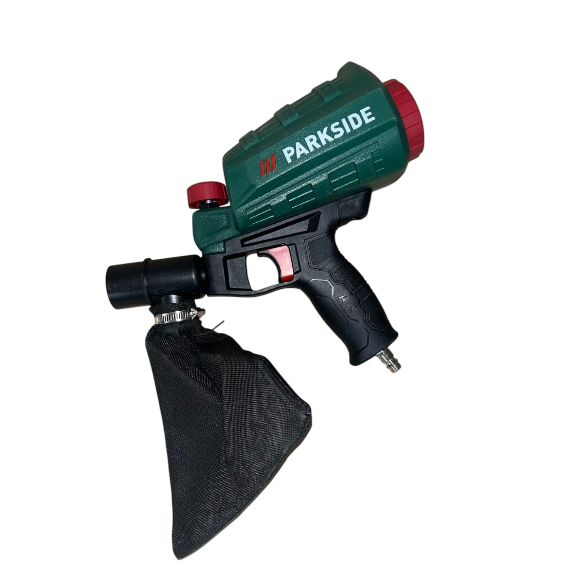 Pistolet de sablage à air comprimé Parkside - Vert - Plastique, Métal - Sandblaster - Maintenu