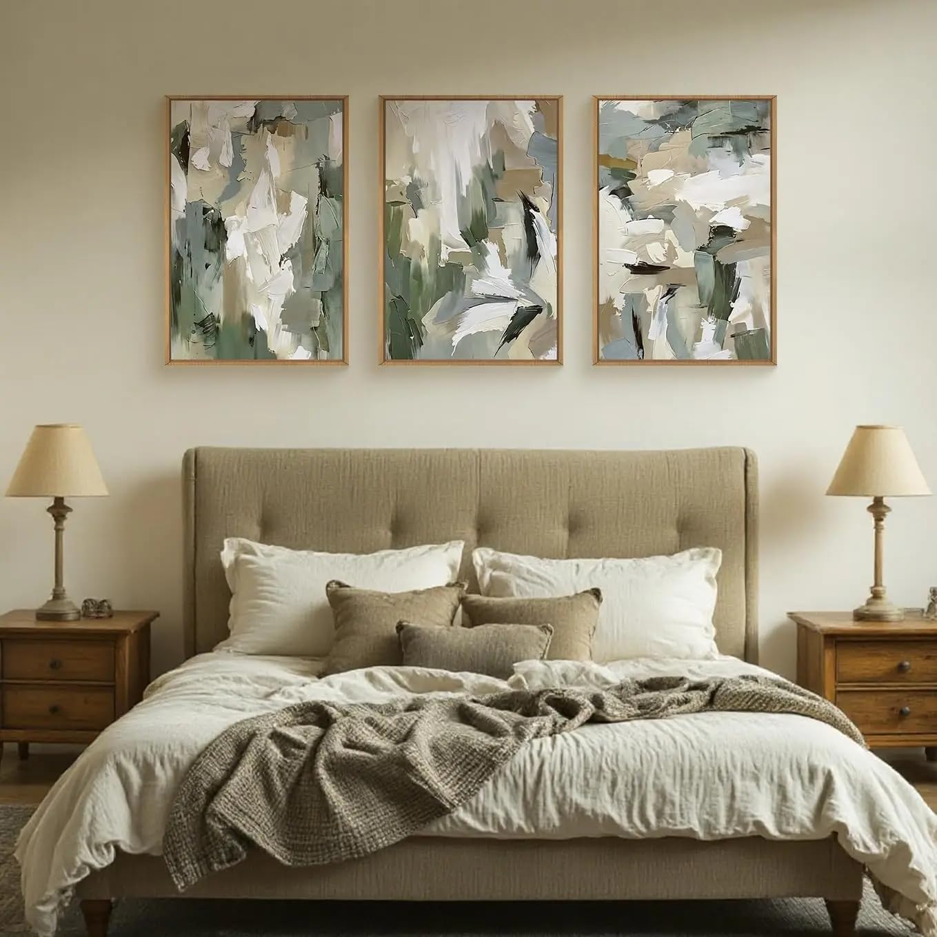 LTjiajuypd Abstract Canvas Poster Painting Picture Wall Art, Modern Office Interior Home Decoration(50x70cm-3Pcs)