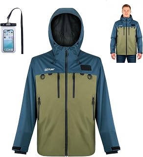 Watjacke Fliegenfischen, 15.000mm Brusttaschen