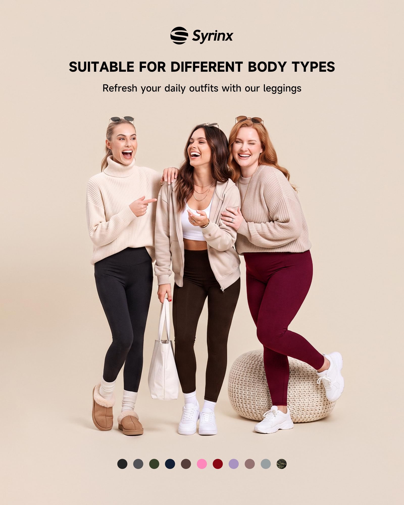 Leggings de Cintura Alta para Mujer, Pantalones de Yoga Suaves y atléticos con Control de Abdomen para Ciclismo y Baile