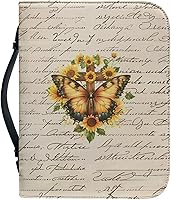 Vista 15 de Bolsas de cuero para iglesia, funda de Biblia gris león, bolsa protectora de la Biblia de poliuretano, funda de transporte portátil con asa