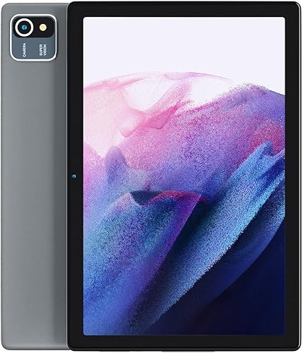 Tableta de 101 pulgadas Quad-Core 32GB Android 10 IPS HD Display 6000mAh Tablets Gris, Plateado