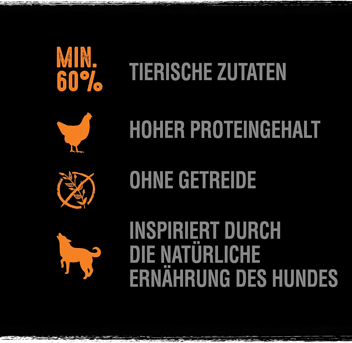 CRAVE Premium Trockenfutter mit Truthahn & Huhn für Hunde – Getreidefreies Adult Hundefutter mit hohem Proteingehalt – 5 x 1 kg