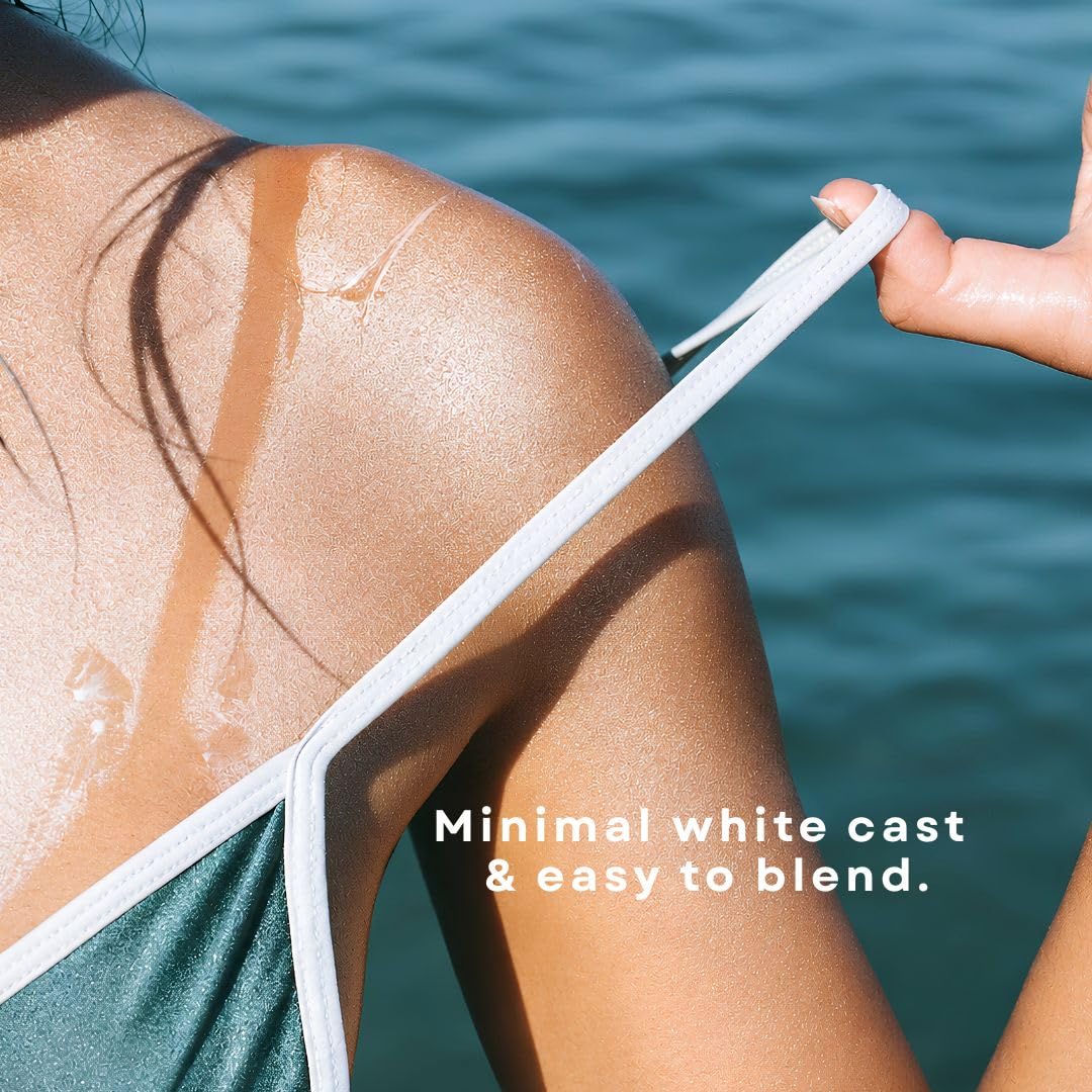 Project Reef Spray protettivo solare minerale SPF 30, senza spray, blocco solare in zinco sicuro per le barriere, con ingredienti naturali, per tutti i tipi di pelle