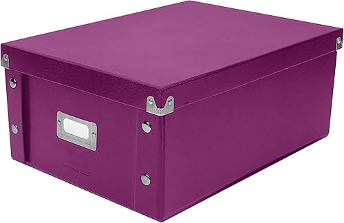 Vista 40 de Snap-N-Store Caja de almacenamiento de CD – Paquete de 1/2 – Soporte duradero para discos con tapa para almacenar discos
