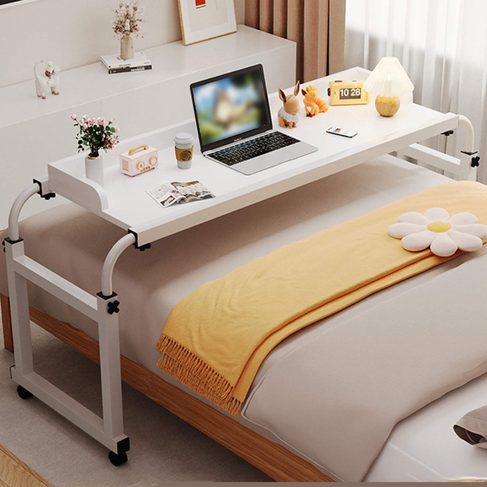 Relaxdays tavolo per laptop, scrivania, tavolino da letto, vassoio da Relaxdays tavolo per laptop, scrivania, tavolino da letto, vassoio da