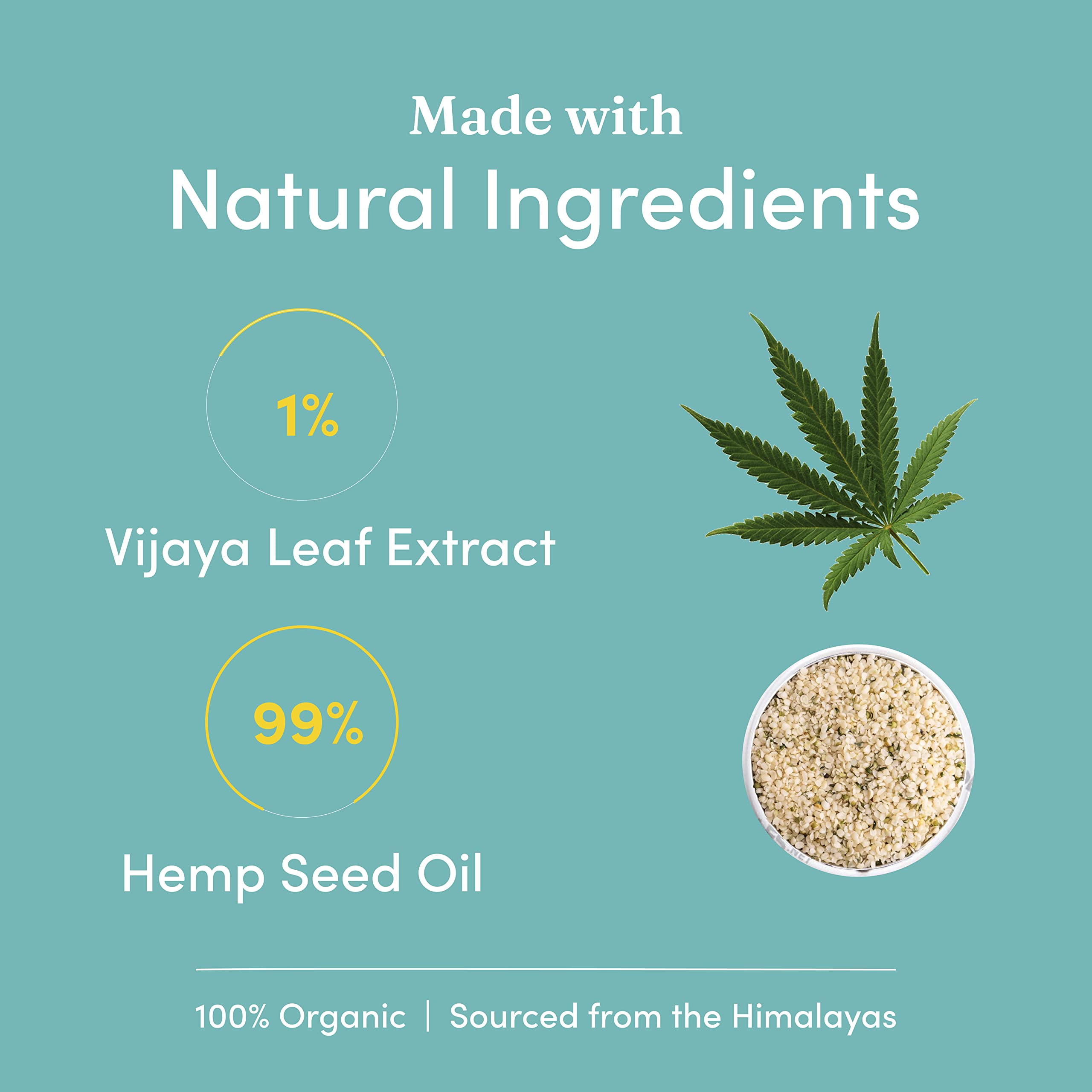 Hemp Oil for Dogs Cats | Organic Vijaya Leaf Extracts for Anxiety, Arthritis Pain and Skin Rashes | 30ml — Amazon image 6