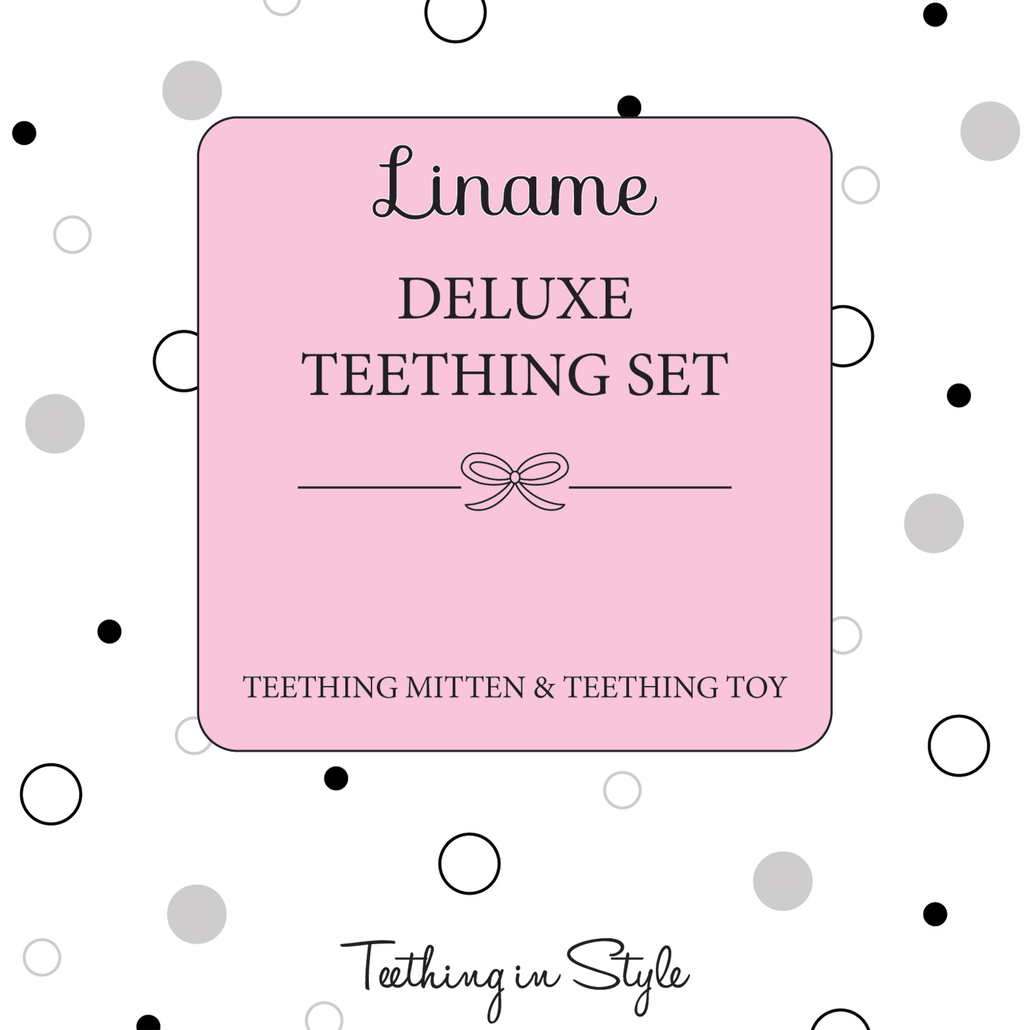 liname teething mitten