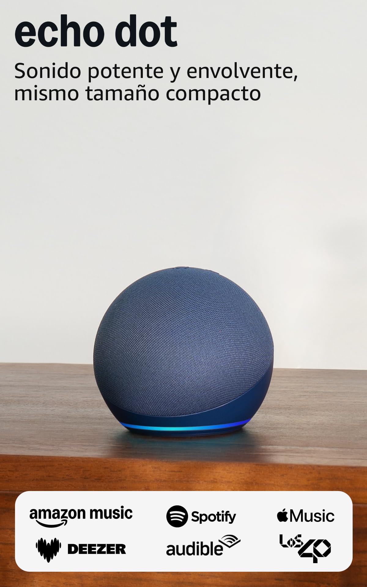 Echo Dot (Última generación) | Altavoz inteligente wifi y Bluetooth, con sonido más potente y de mayor amplitud | Blanco, con Acceso Anticipado a Alexa+ — view 10