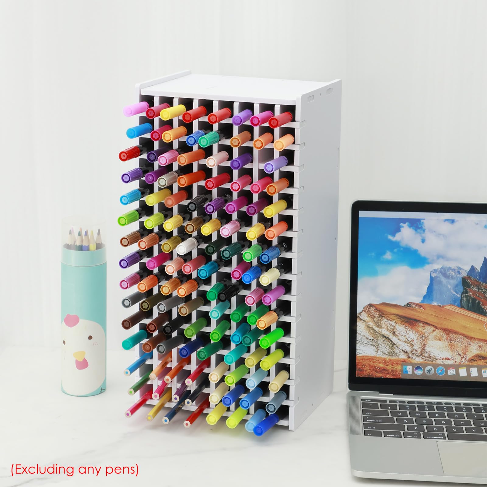Marker Storage Art Rack For 72/120 Markers, Watercolour Cricut Storage ...