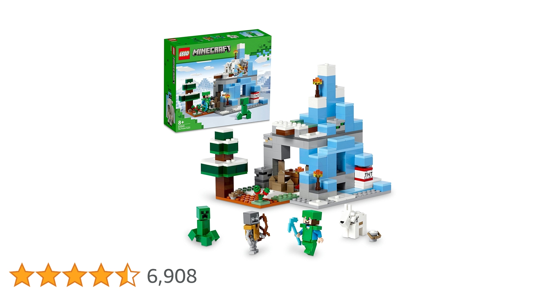 みりページ 凍った山頂 21243 | マインクラフト® |レゴ®ストア公式