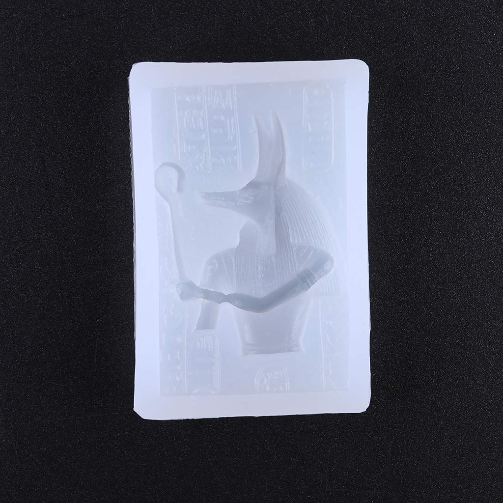 Stampo In Silicone Per Resina Epossidica A Forma Di Faraone Egiziano - Ritratto, M 4, 6,6x4,2 Cm, Fai Da Te, Ciondoli