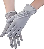 Vista 1 de Guantes de protección solar para mujer, M, Gris