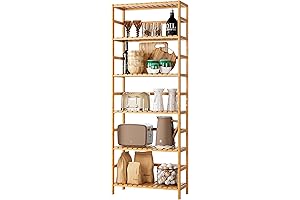 FOTOSOK 6-Tier IVar Shelf, Ultimate Storage Solution