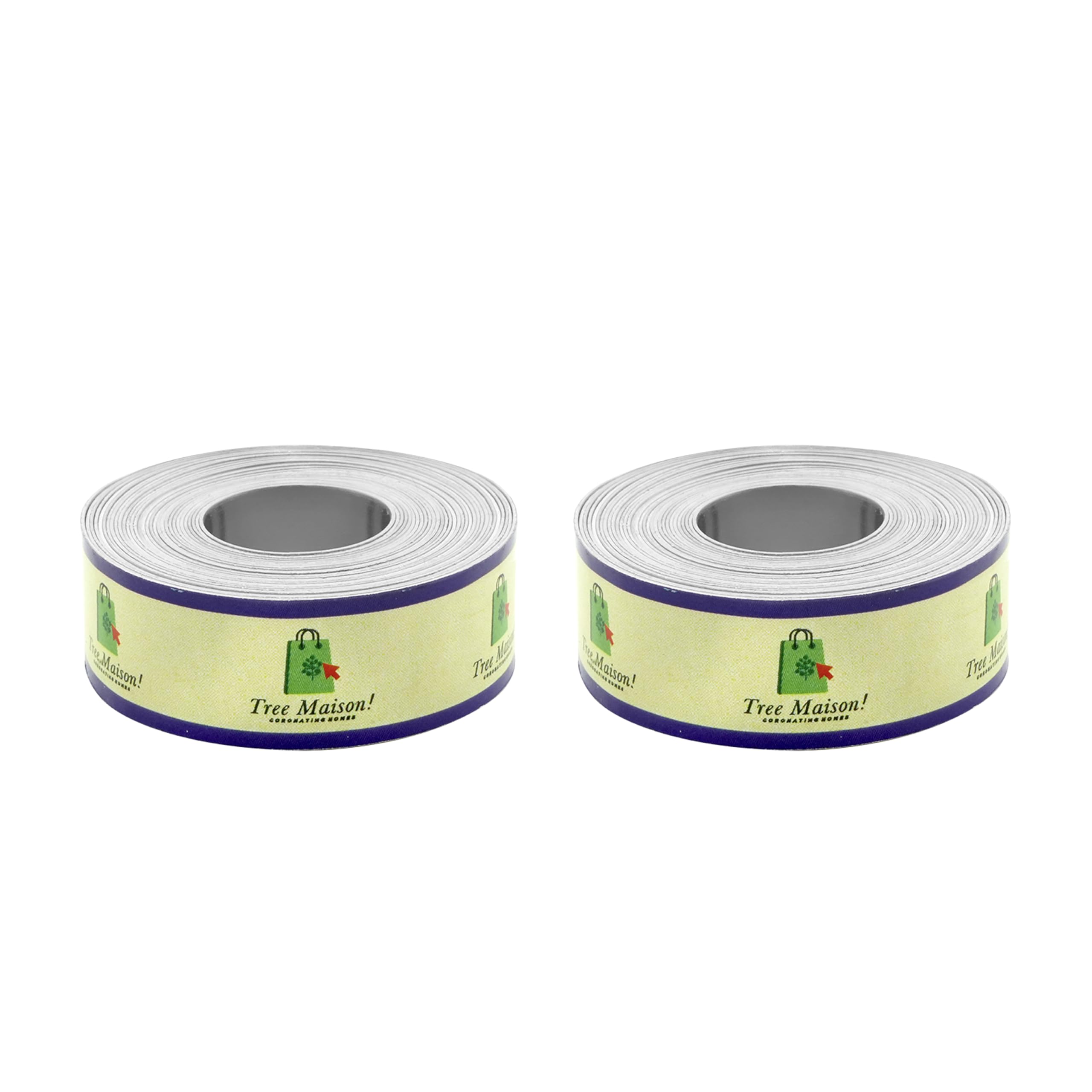 TREEMAISON Aluminium Vastu Strip | 8 Feet | 0.5″ Width & 0.2 mm Gauge | Vastu Toilet Correction & Zone Balancing Remedy | Value Pack of 2 Metal Strips