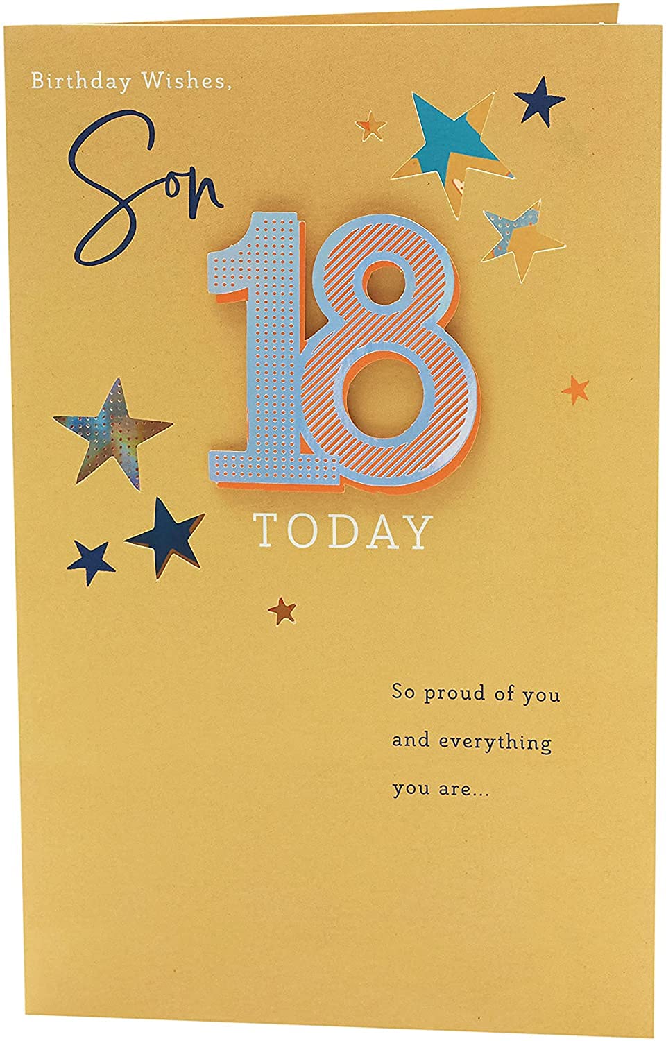 Son Brthday Card Poem Brthday Card For Son 18th Brthday - Etsy UK - View #7
