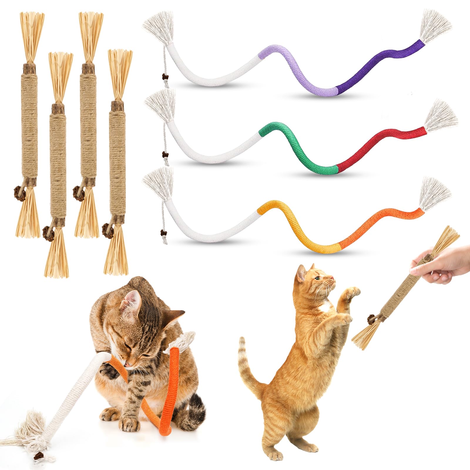 Giochi Gatti Giocattoli Appendiabili Per Gatti Topini Con