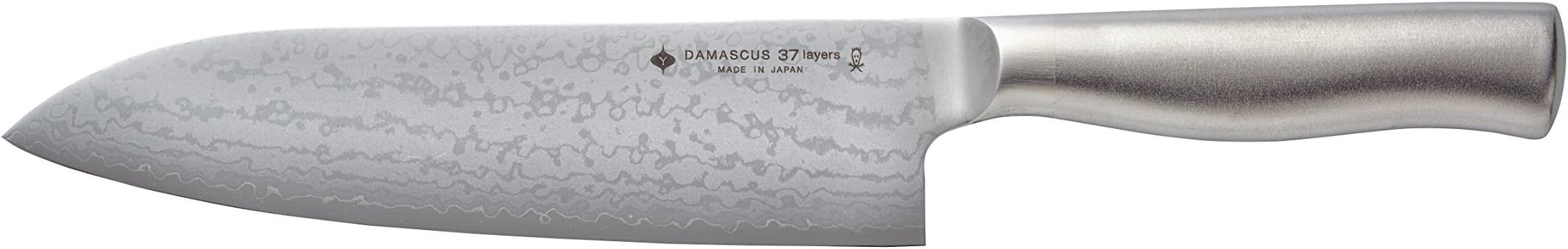 Sori Yanagi Damascus Chef's Knife, 18cm, Premium Carbon Steel Gyuto, Corrosion resistant