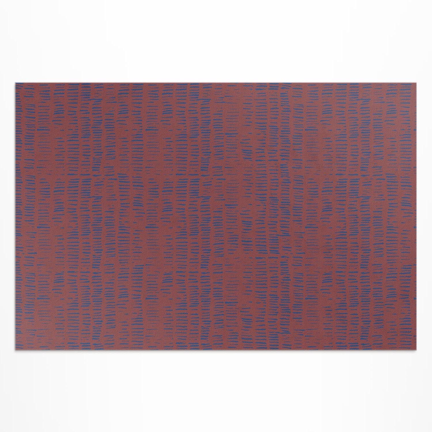 Tapis d'extérieur 150x225 cm pour balcon terrasse porche imperméable en PVC
