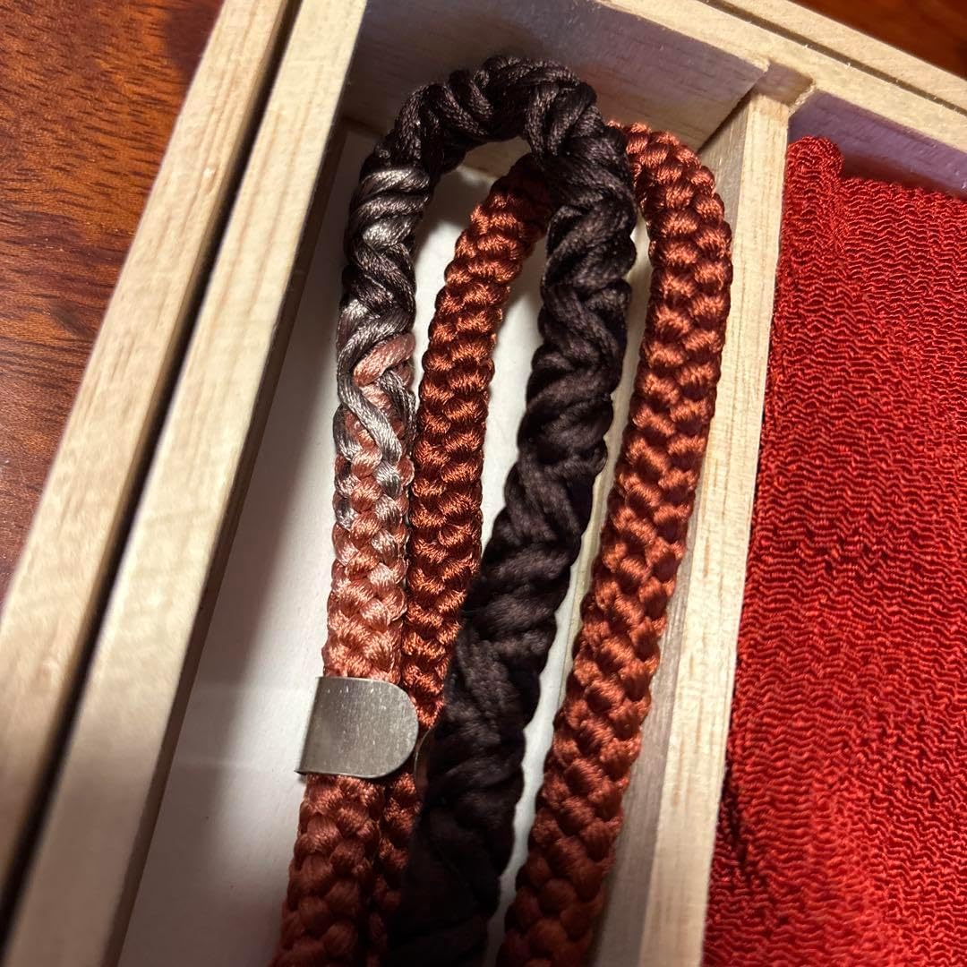 帯締め帯揚のセット 正絹