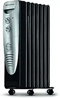 Aquecedor a Óleo, Mondial, Preto/Prata, 1500W, 110V - A-06