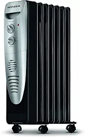 Aquecedor a Óleo, Mondial, Preto/Prata, 1500W, 110V - A-06