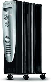 Aquecedor a Óleo, Mondial, Preto/Prata, 1500W, 110V - A-06
